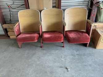 Theater Seats - 1970s Era Vintage