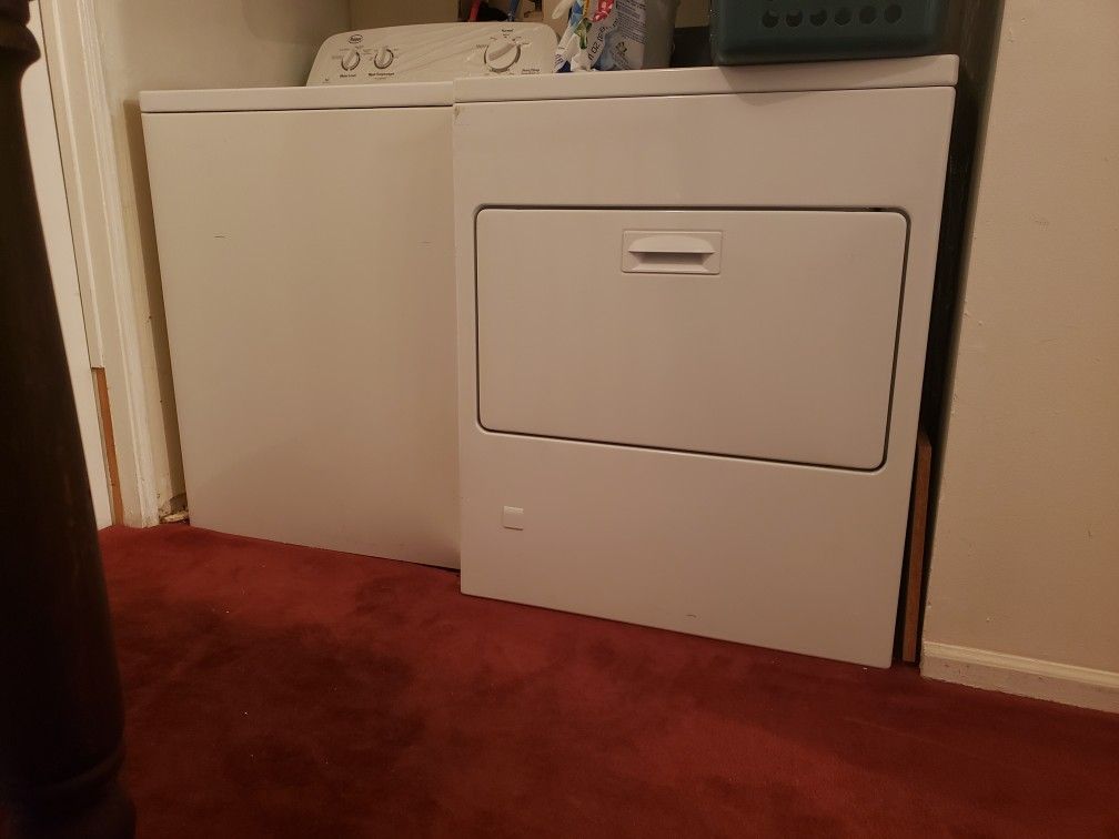 washer and dryer, in very good condition