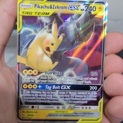Pikachu & Zekrom GX 33/181 SM Team Up Near Mint x2