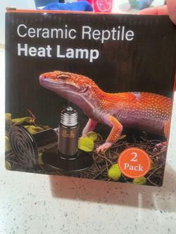 Ceramic Reptile Heat Lamp 2-Pack