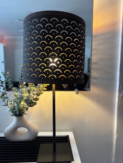 Ikea lamp black