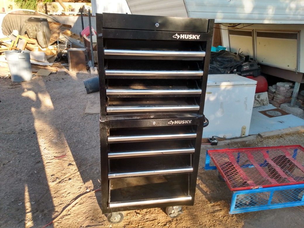 Rolling Double Decker Tool Box