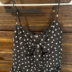 Black & Whit Poke Dots 