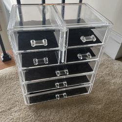 Clear  Acrylic Storage Drawers