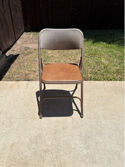 Vintage Samsonite Metal Folding Chair