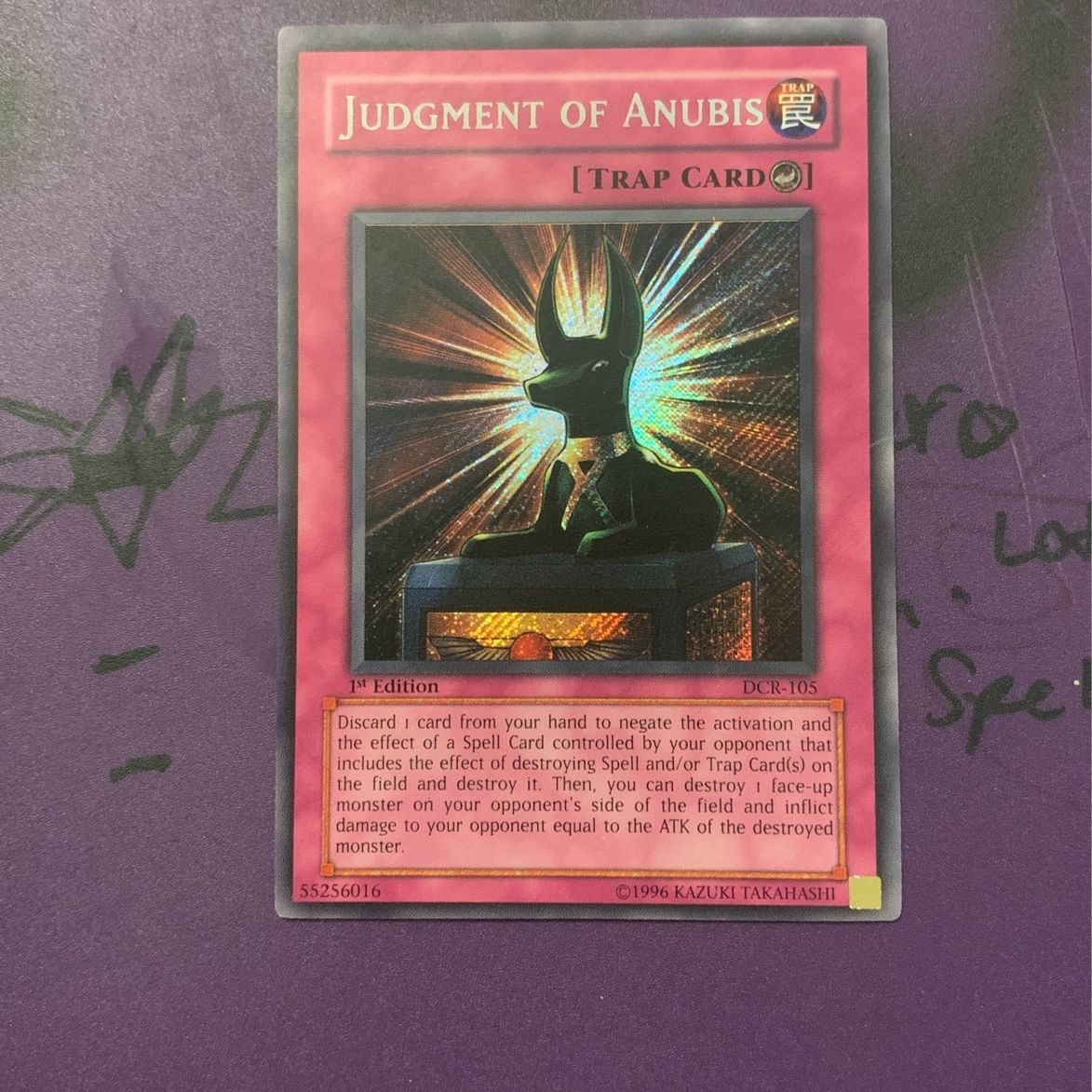 yugioh anubis cards The Lost Millennium Special Edition Single Card Ultra Rare The End of TLM-ENSE4 and Monster Cards that designate a card(s) in the Graveyard or that activate in the Graveyard are negated 1996 YU-GI-OH "JUDGEMENT OF ANUBIS"