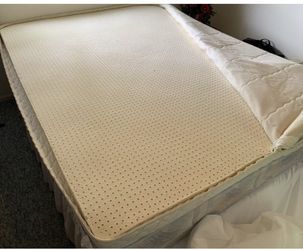 Full Size Firm Dunlop Latex Mattress Topper-New