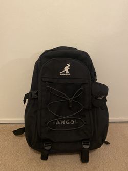 Kangol Black Backpack