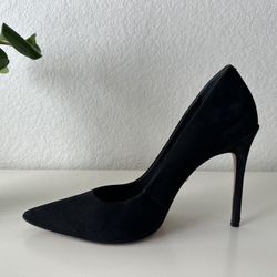 Schutz Sexy Black Suede Heels
