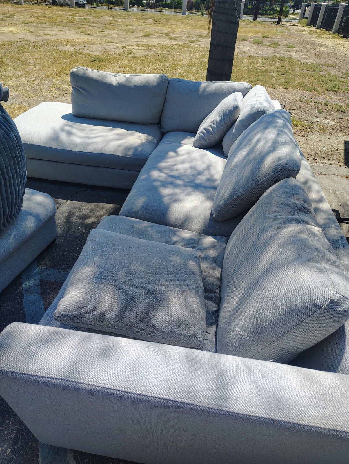 Grey Sofa-Couch