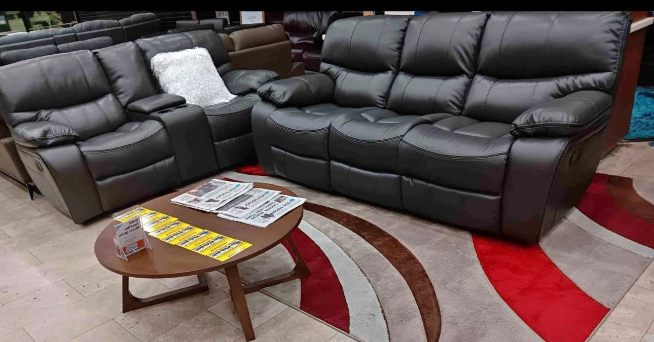 Madrid Gray reclining 2 piece sofa/loveseat $999