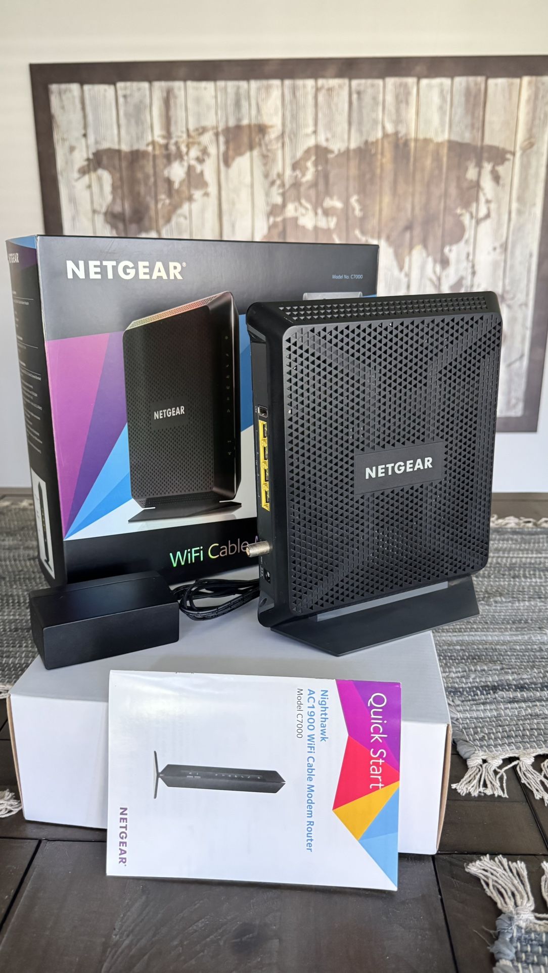 NETGEAR Modem/Router- Nighthawk AC1900 WiFi