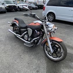 2012 YAMAHA V STAR 950 ONLY 39 Original Miles 