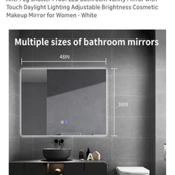 Bathroom Mirror 48x36