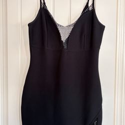 Rhinestone accent dress