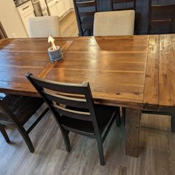 Wooden Farmstyle Dining table