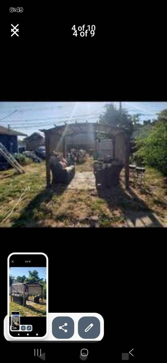 Gazebo And Patio Furniture $700