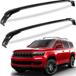 Roof Rack Cross Bars Compatible with Jeep Wagoneer & Grand Wagoneer & Wagoneer L & Grand Wagoneer L 2022 2023 2024 2025, Heavy Duty Aluminum Roof Rail