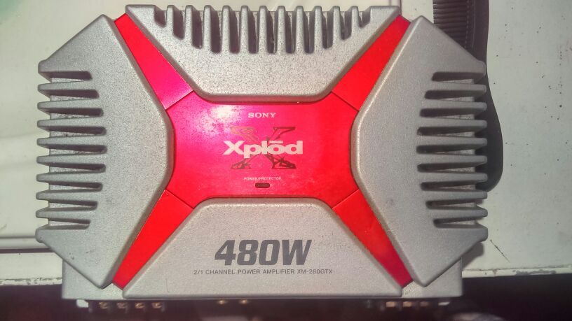 Sony Xplod 480W 2/1 Channel Power Amplifier XM-280GTX