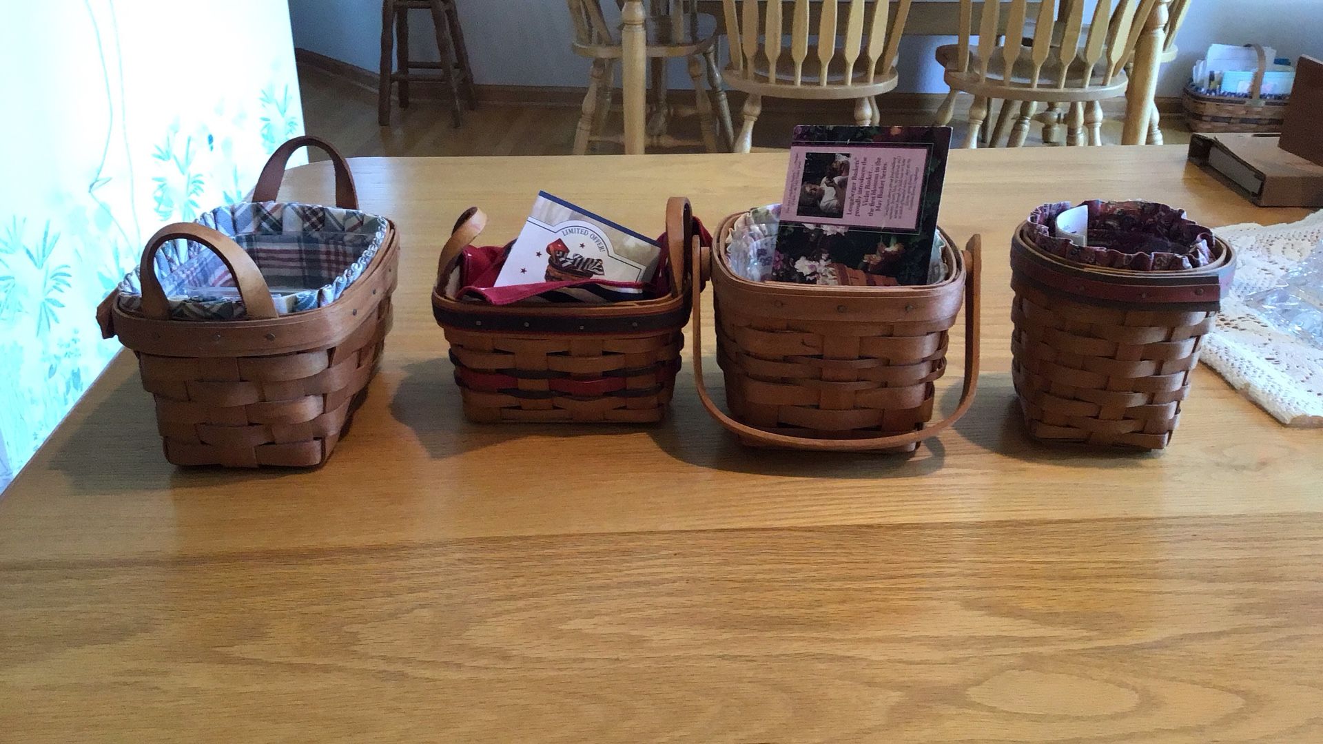 Longaberger Holiday Baskets.