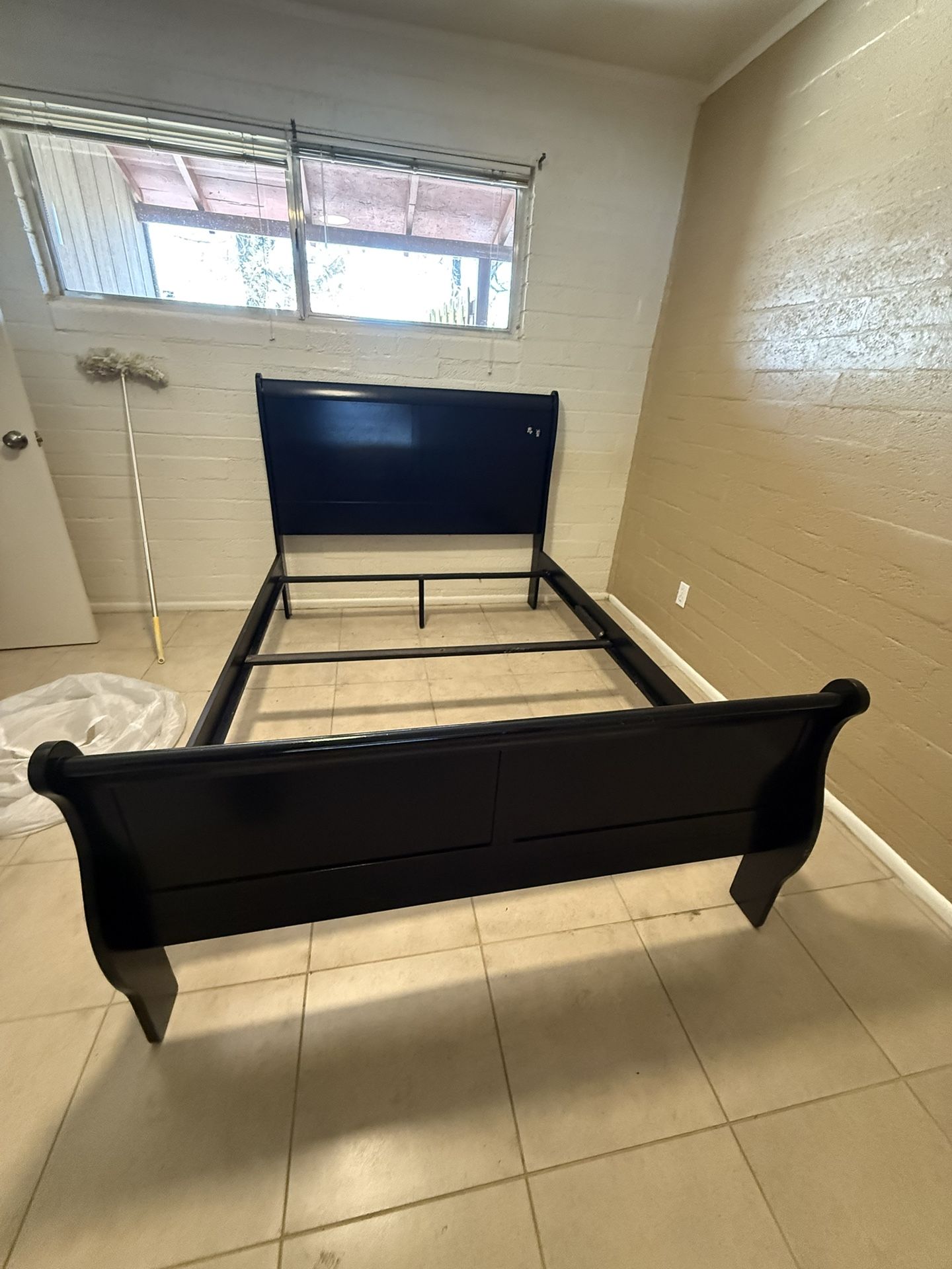 Dark Brown Full Bed Frame