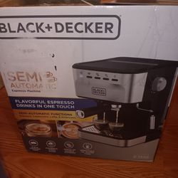 Black And Decker Espresso Machine 