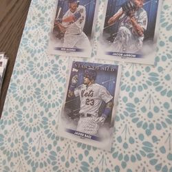 New York Mets Newer Baseball Cards Lot Of 42 Cards 