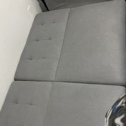 Gray Futon Sofa Bed