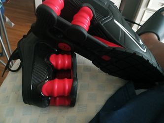 New Shox MR4 x Martine Rose 'Black/ Red:  Size: 7 men x 9 women