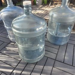 5 Gallon Plastic.Water Bottles