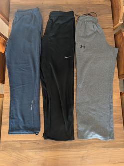 Men's Sweatpants Bundle (3) - Nike/Under Armour/Oakley - Medium