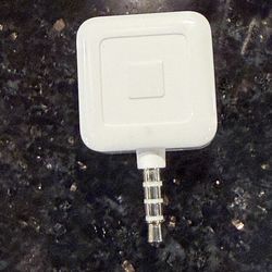 Square Plug-In Credit Card Reader White for Apple IOS iPhone & iPad  & Android