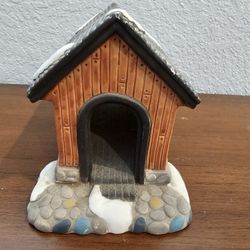 Covered Bridge Porcelain Collectible