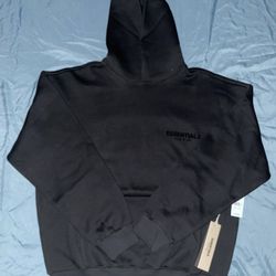 Essentials Fear of God Black Hoodie – Large – New w/ Tags 