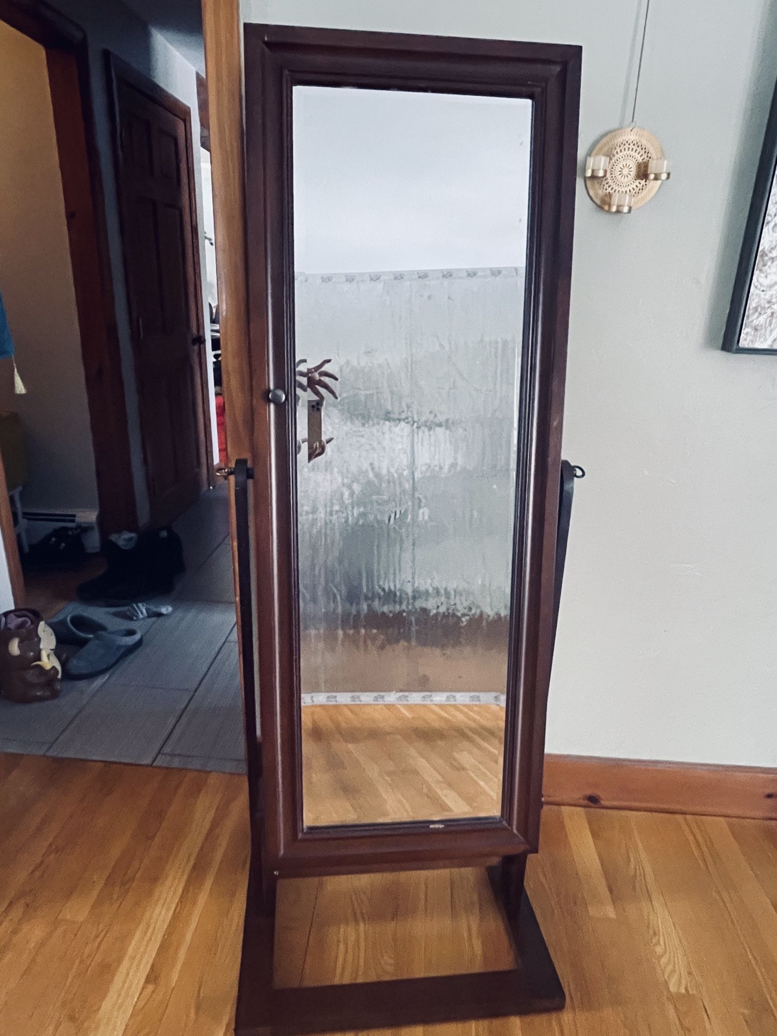 Full Length Jewellery Storage Closet Mirror