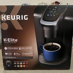 Keurig K-Elite Coffee Maker Brand New In Box