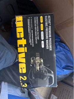 Active 2.3 gallons pressure washer