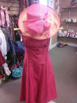Dresses and mothers day Easter derby hats