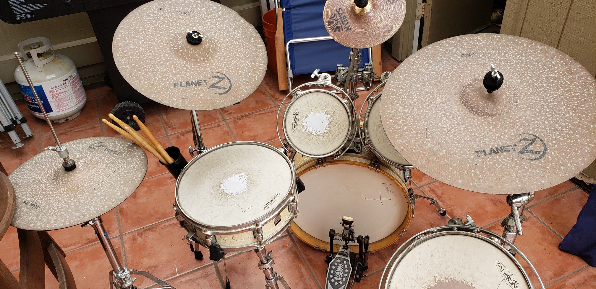 Kids drum set