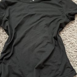 Black tight shirt