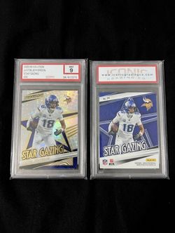 Justin Jefferson 2025 Revolution Star Gazing Card