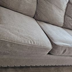 White Dresser And Sofa Couch