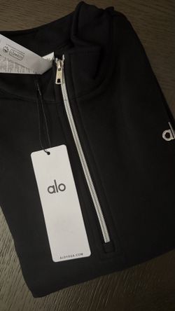 alo quarter zip xl