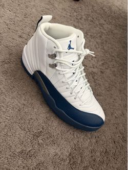 Jordan 12 Retro  white French Blue “New” Size 8.5