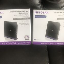 2 NetGear Modem/Router