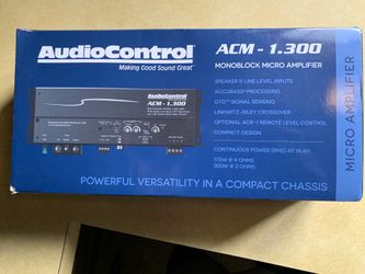 Audio Control Mono Amplifier