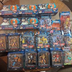 Masters of the Universe – New in Box Collector Lot (Multiple Series)
