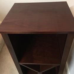 Small Dark Wooden Bar 