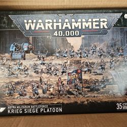 Kreig Siege Platoon Battleforce - New - Warhammer 40k (Games Workshop)