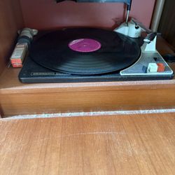 Record player and storage stand 